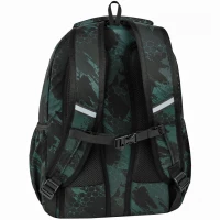 3. CoolPack Pick Plecak Szkolny Młodzieżowy Trace Technic Green F099835