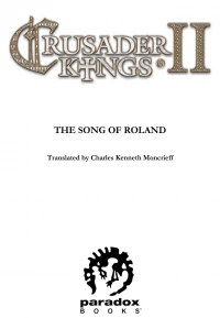 2. Crusader Kings II: The Song of Roland Ebook (DLC) (PC) (klucz STEAM)