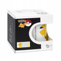 2. Zestaw Prezentowy Pokemon - Pikachu: Kubek + Szklanka + 2 x Podkładka - ABS