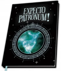 2. Notatnik Premium A5 Harry Potter Patronus z Okładką Termoaktywną 