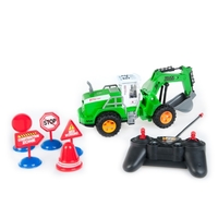 1. Mega Creative Zdalnie Sterowany Traktor + Znaki Drogowe 456281