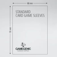 2. Gamegenic: Prime Value Sleeving Pack (66x91 mm) Clear - Koszulki na Karty 200 sztuk