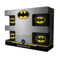 1. Zestaw 4 Filiżanek do Espresso DC Coomics - Batman