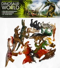 19. Mega Creative Dinozaury/Dzikie Zwierzęta Figurki 15szt 461324