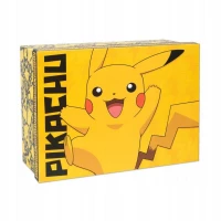 1. Zestaw Prezentowy Pokemon - Pikachu: Kubek + Szklanka + 2 x Podkładka - ABS
