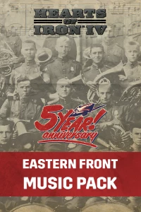 1. Hearts of Iron IV: Eastern Front Music Pack (DLC) (klucz STEAM)