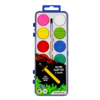 3. Starpak Farby Akwarelowe 12 kolorów Pixel Game 489994