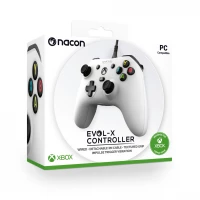 4. NACON Pad Przewodowy EVOL-X Biały XO/XSX/PC Win 10/11