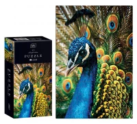 1. Interdruk Puzzle 250 el. Colourful Nature 1 Peacock 341990