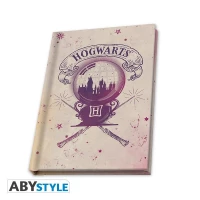 5. Zestaw Prezentowy Harry Potter: kubek + brelok + notatnik "Hogwarts" - ABS