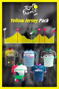Ilustracja produktu Tour de France 2025 - Yellow Jersey Pack (DLC) (PC) (klucz STEAM)