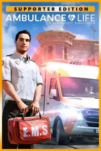 Ilustracja produktu Ambulance Life - Supporter Edition PL (PC) (klucz STEAM)