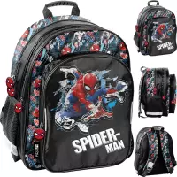 Ilustracja produktu  Paso Plecak Szkolny Spider Man Black SP25WW-090