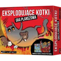 Ilustracja produktu Eksplodujące Kotki: Gra planszowa