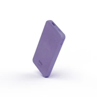 Ilustracja produktu Hama Power Bank Power Pack "Fabric 10" 10000 mAh Fioletowy