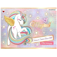 Ilustracja produktu STARPAK Blok Techniczny Unicorn A4 10 Kartek 492045