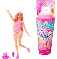 Ilustracja Mattel Barbie Pop Reveal Fruit Lalka Sok Truskawkowa Lemoniada HNW41