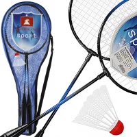 Ilustracja produktu  Mega Creative Badminton Metalowy + Lotka + Pokrowiec 532366