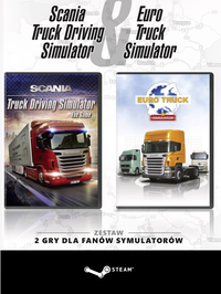 Ilustracja DIGITAL Scania Truck Driving Simulator & Euro Truck Simulator (PC) (klucz STEAM)