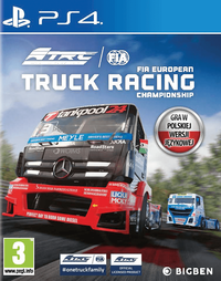 Ilustracja FIA European Truck Racing Championship PL (PS4)
