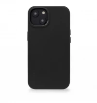 Ilustracja produktu Decoded – skórzana obudowa ochronna do iPhone 14 Plus kompatybilna z MagSafe (czarna)