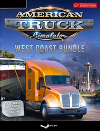 Ilustracja produktu DIGITAL American Truck Simulator: West Coast Bundle PL (PC) (klucz STEAM)