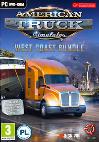 Ilustracja American Truck Simulator: West Coast Bundle PL (PC)