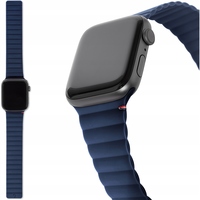 Ilustracja produktu Decoded - silikonowy pasek do Apple Watch 42/44 mm (navy)