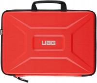 Ilustracja produktu UAG Medium Sleeve Handle - etui ochronne z uchwytem do urządzeń 13" (czerwone)