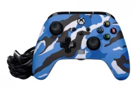 Ilustracja PowerA Pad Przewodowy Enhanced Blue Camo XO/XSX/PC Win 10/11