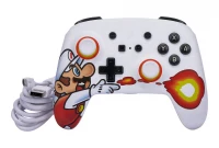 Ilustracja produktu PowerA SWITCH Pad Przewodowy Enhanced Pokemon Fireball Mario