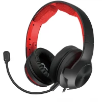 Ilustracja HORI SWITCH Słuchawki GAMING HEADSET PRO Czarno/czerwone