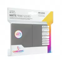 Ilustracja produktu Gamegenic: Matte Prime CCG Sleeves (66x91 mm) - Koszulki na Karty - Dark Gray - 100 szt.