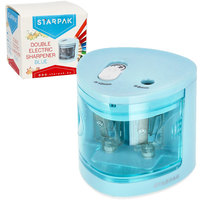 Ilustracja produktu Starpak Temperówka Elektryczna Podwójna 470857 Niebieska