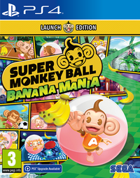 Ilustracja produktu Super Monkey Ball Banana Mania Launch Edition (PS4)