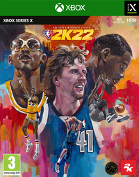 Ilustracja NBA 2K22 75th Anniversary Edition (XSX)