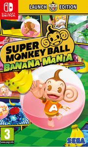 Ilustracja produktu Super Monkey Ball Banana Mania Launch Edition (NS)