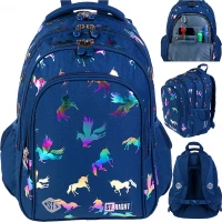 Ilustracja produktu St.Right Plecak Szkolny BP-58 Holo Unicorns 645624