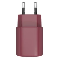 Ilustracja produktu Fresh 'n Rebel Ładowarka USB-C 30W - Ruby Red