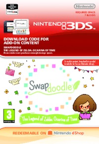 Ilustracja produktu Swapdoodle - The Legend of Zelda: Ocarina of Time (3DS) DIGITAL (Nintendo Store)