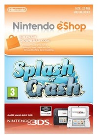 Ilustracja produktu Splash or Crash (3DS) DIGITAL (Nintendo Store)