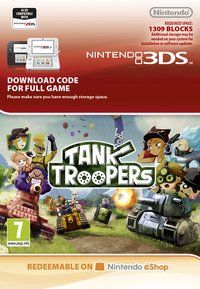 Ilustracja Tank Troopers (3DS) DIGITAL (Nintendo Store)