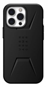 Ilustracja UAG Civilian - obudowa ochronna do iPhone 13 Pro kompatybilna z MagSafe (czarna)
