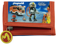 Ilustracja Astra Playmobil Portfelik PL-05 Strażak