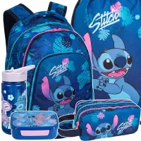 Ilustracja produktu CoolPack Zestaw Szkolny Stitch Blue 5el Plecak F025780 + Piórnik F060780L + Worek F054780