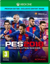 Ilustracja Pro Evolution Soccer 2018 Edycja Legendarna (Xbox One)