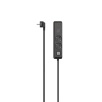 Ilustracja Hama Listwa Zasilająca PWR-ST 2W 1.4M/USB-C+A/65W PD/SW/SH