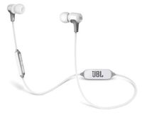 Ilustracja JBL Słuchawki Bezprzewodowe Dokanałowe E25BT Białe