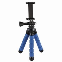 Ilustracja produktu Hama Mini Statyw Flex 2w1 14 cm Niebieski