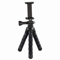 Ilustracja produktu Hama Mini Statyw Flex 2w1 14 cm Czarny